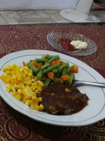 Langkah Gampang Menyiapkan Resep Steak Sapi Barbeque yang Lezat Sekali Anti Ribet, Sempurna