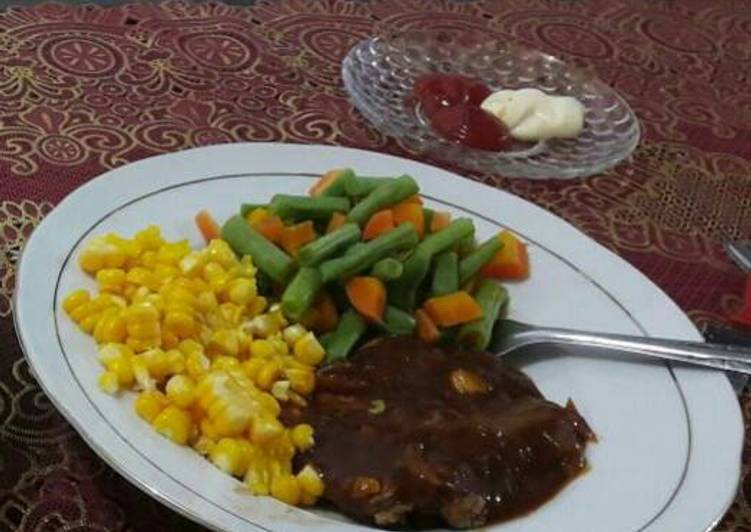 Resep Steak Sapi Barbeque oleh moly mn Cookpad