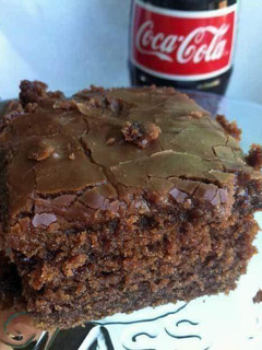 A picture of Double Chocolate Coca Cola Cake.