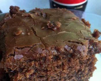 Without Fail Cooking Recipe Double Chocolate Coca Cola Cake Delicious