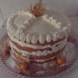 Bolo nacked cake branco com phisalis