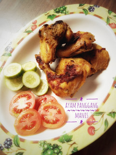 Foto resep Ayam Panggang Manis #kisahkasihcookpad