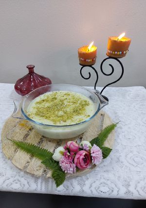 A picture of Rice firni.
