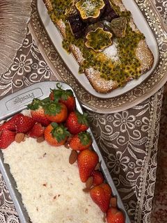 صورة لوصفة كيكة جوز الهند