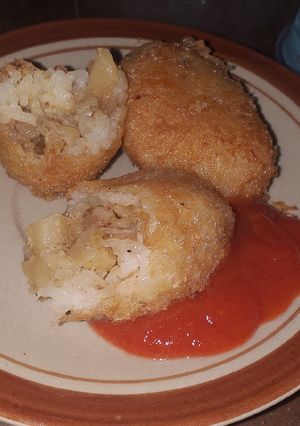 Foto resep Perkedel Ketan