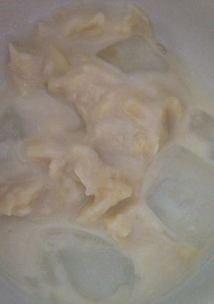 Foto resep Es susu durian super simpel
