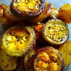 A picture of Kankada and Potato fry.