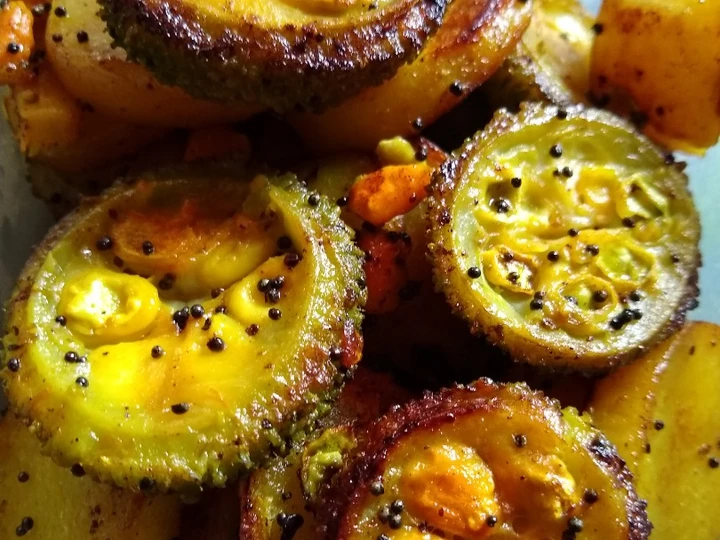 Recipe Kankada and Potato fry the Perfect You can take Joss in your mouth