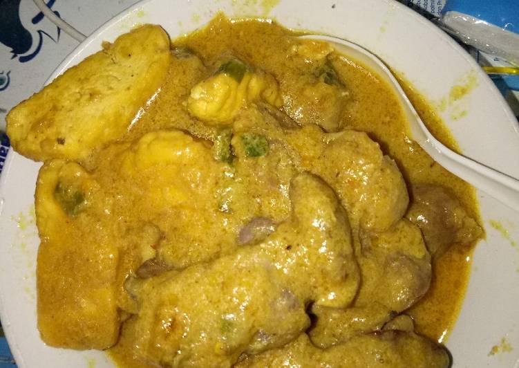 Bahan Membuat Gulai ati tahu ampla, Bisa Manjain Lidah