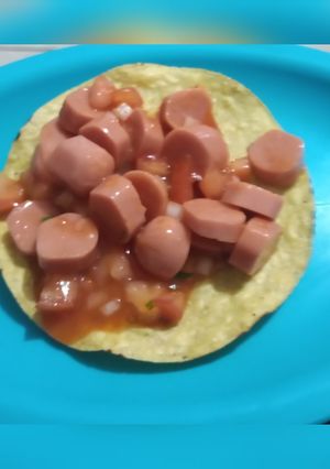 Una foto de Ceviche de salchichas