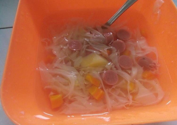 Resep Sayur sop bahan sederhana ala anak kos, Top Markotop