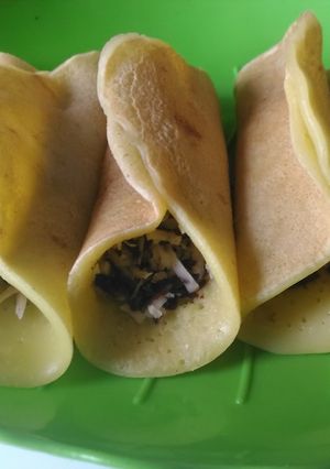 Foto resep Kue dadar simple anti gagal (kue manja)