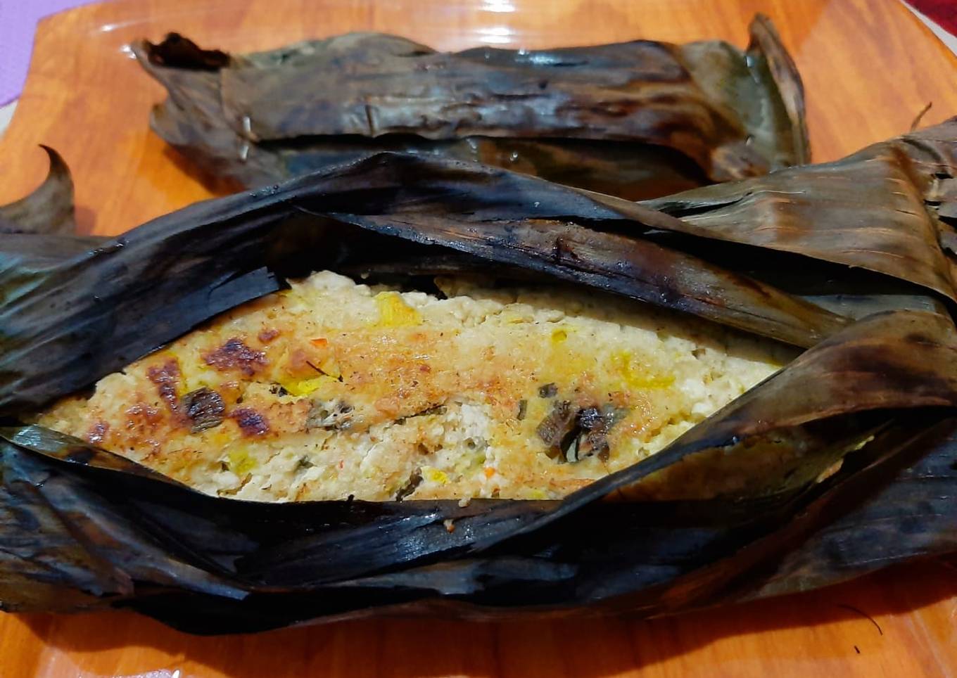 MPASI 1 year+ Pepes Ayam Tahu Panggang