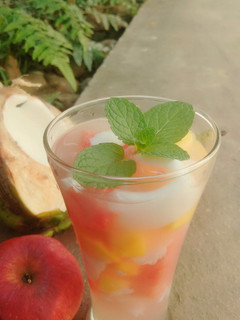 A picture of Mixed Fruit Coconut Punch.