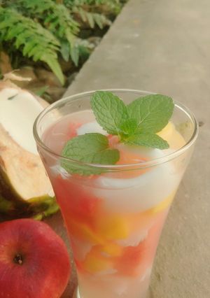 A picture of Mixed Fruit Coconut Punch.