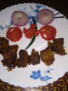 A picture of Mutton reshmi kebab.