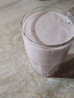 Φωτογραφία της συνταγής Smoothie μπανάνα φράουλα!!