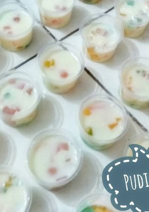 Foto resep Puding Susu Mozaik