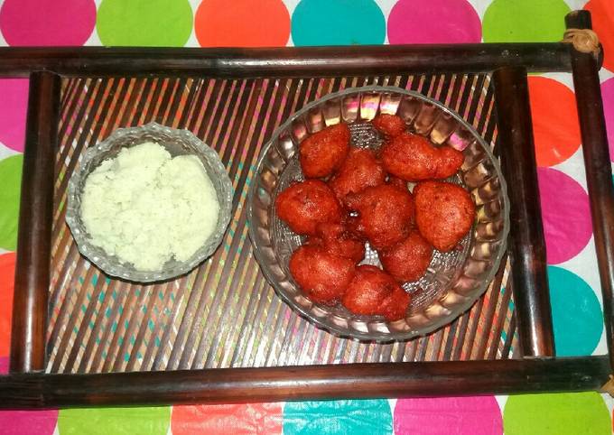 Beetroot Punugulu