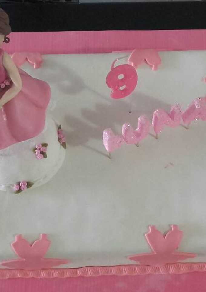 Una foto de Torta -Para Luna 9 años