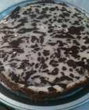 Cheesecake marmolado con galleta oreo