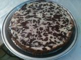 Cheesecake marmolado con galleta oreo