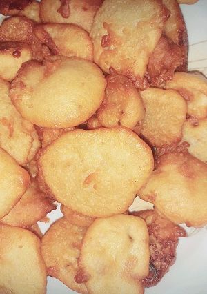 A picture of Methi pakori.