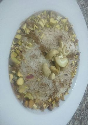 صورة لوصفة الارز بالحليب 😋