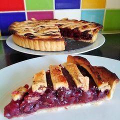A picture of Vickys Cherry Pie, GF DF EF SF NF.