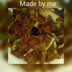 A picture of Mutton khara masala.
