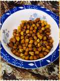 Boiled brown chana