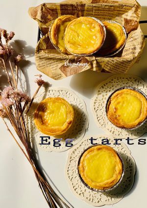 Hình của món Egg tart.