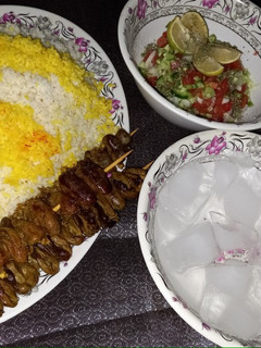 عکسی از دستور کباب دل تابه ای