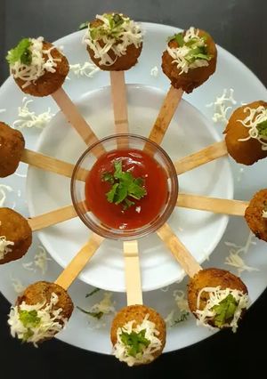 A picture of Cheese balls.