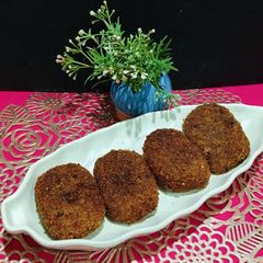 A picture of Raw Jackfruit cutlets.