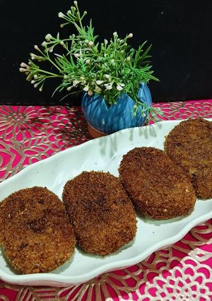A picture of Raw Jackfruit cutlets.