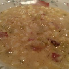 A picture of Light Corn Chowder.