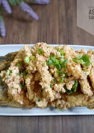 Foto resep Kakap Saus Telur Asin
