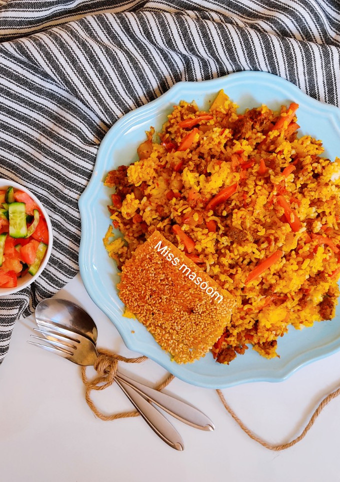 عکسی از دستور هویج پلو