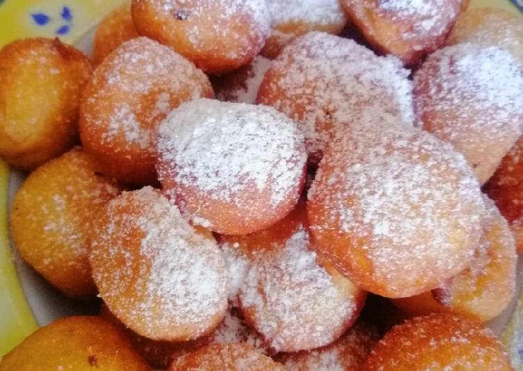 Resep Donat bola salju yang Menggugah Selera