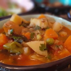 A picture of Sindhi Cuisine Bhugal bhaji.