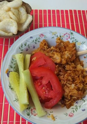 Φωτογραφία της συνταγής Nasi Goreng με κοτόπουλο και ζαμπόν