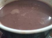 A picture of cocoa drink