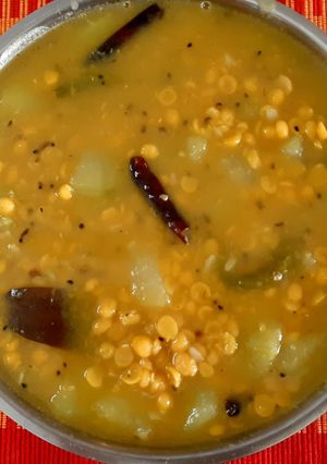লাউ দিয়ে বুটের ডাল রেসিপির প্রধান ছবি