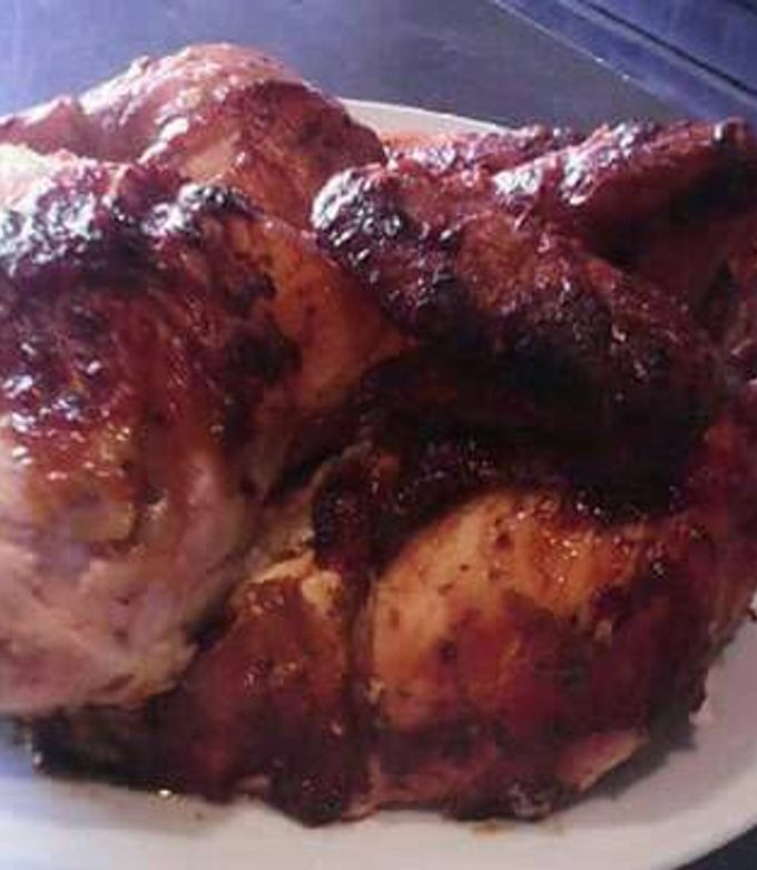 Una foto de Pollo a la brasa casero