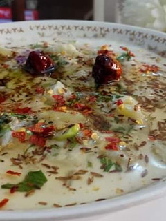 A picture of Lauki ka raita.