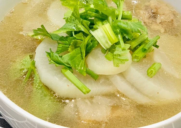 How To Use Clear beef white radish soup