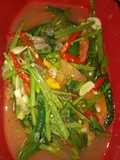 Tumis Kangkung Pedah