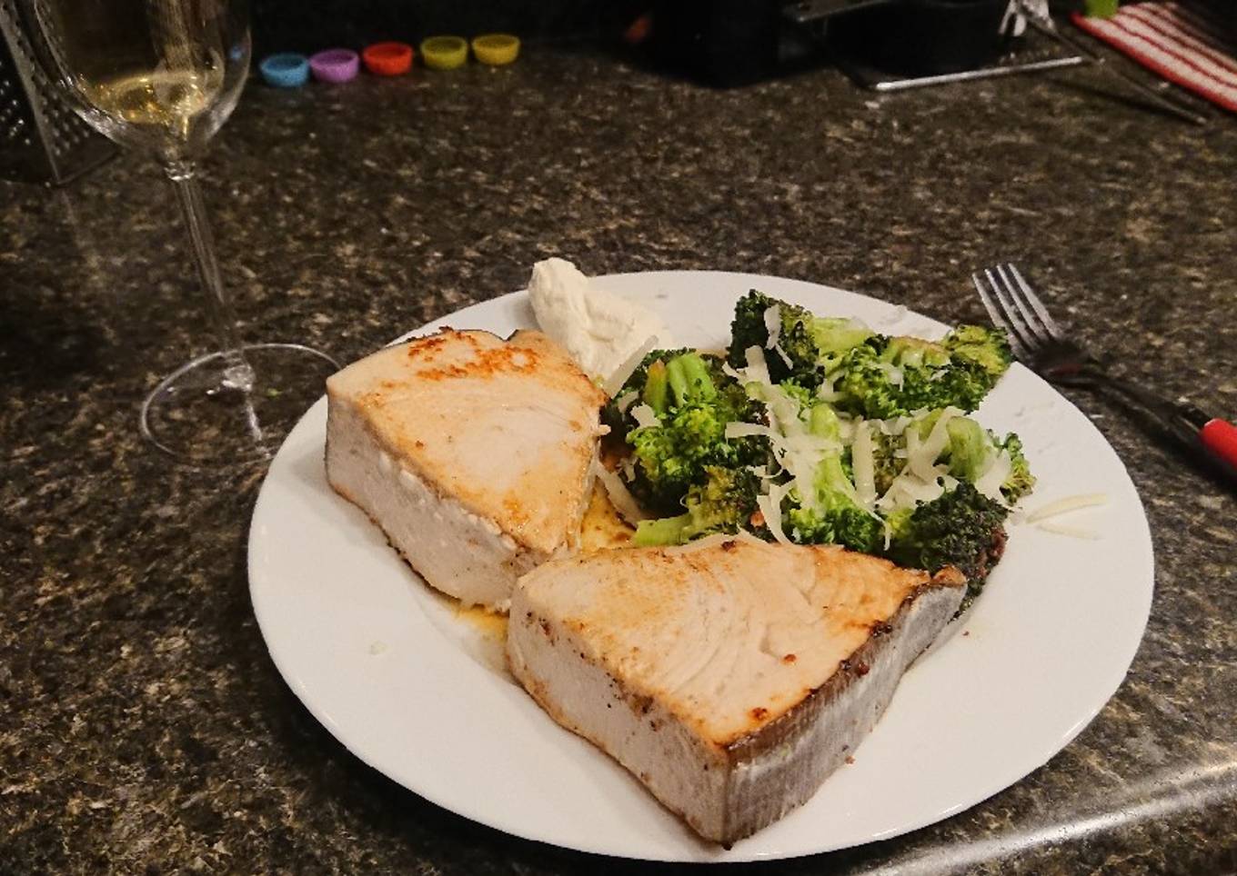 Grilled Swordfish Steaks