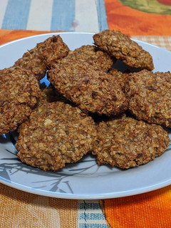Una foto de Galletas de avena y plátano